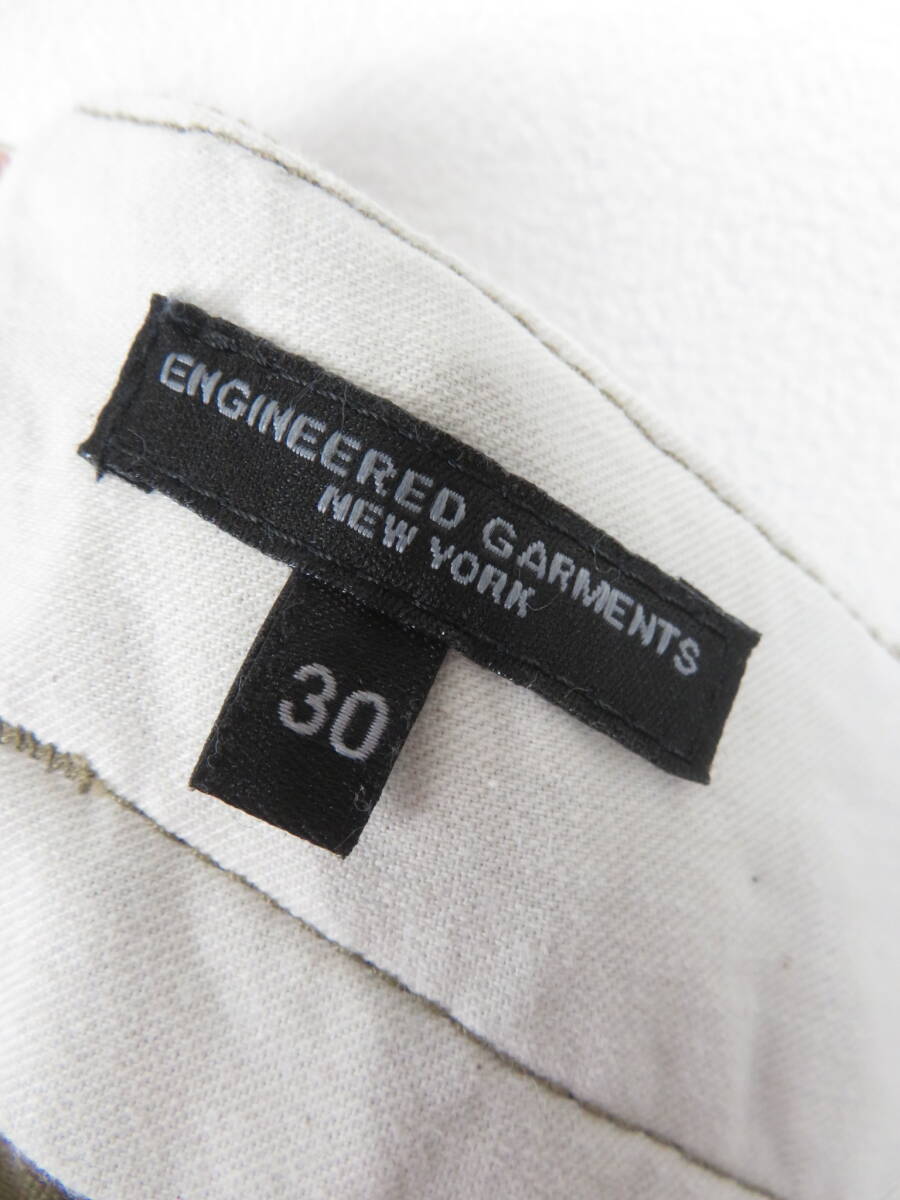  engineered garments * USA производства вельвет Baker брюки W30 * Engineered Garments America производства чай цвет Brown fa чай g