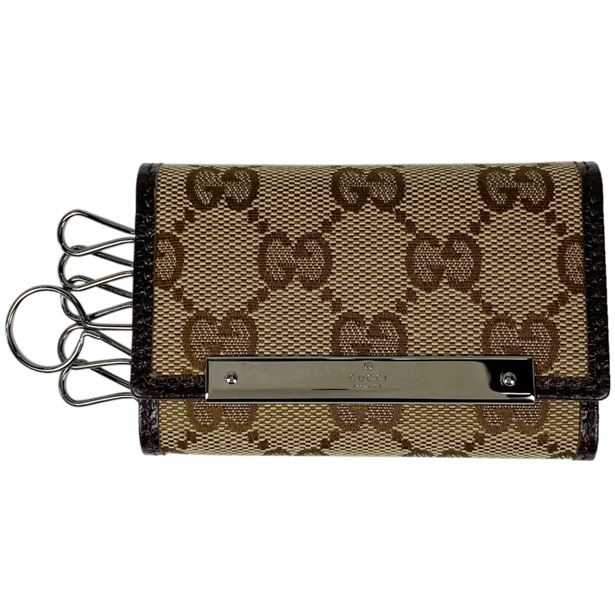 在庫一掃】 グッチ GUCCI GG柄 6連 キーケース キーホルダー 在庫一掃】 グッチ GUCCI GG柄 6連 キーケース キーホルダー