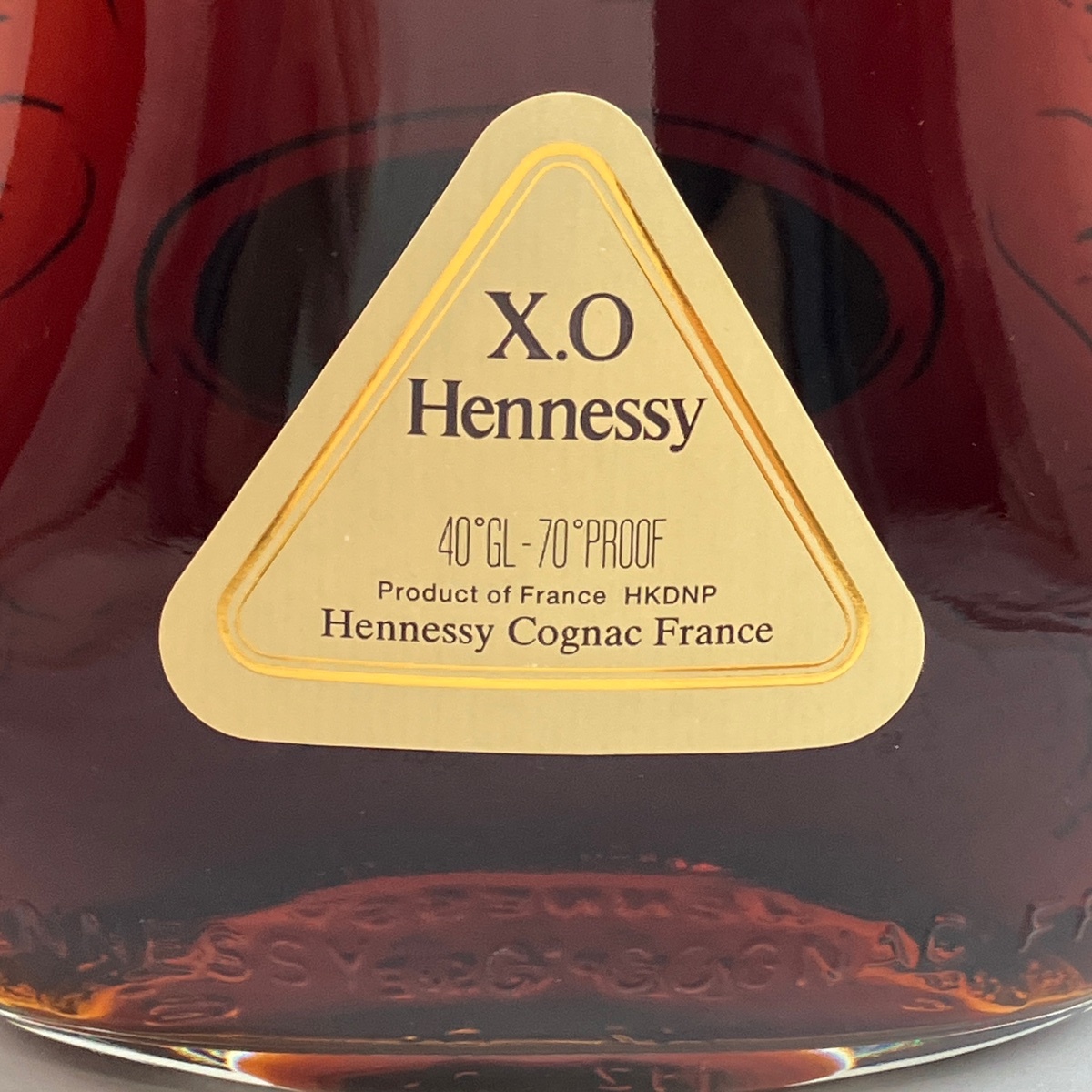 ヘネシー Hennessy XO 金キャップ クリアボトル 700ml ヘネシー Hennessy XO 金キャップ クリアボトル 700ml