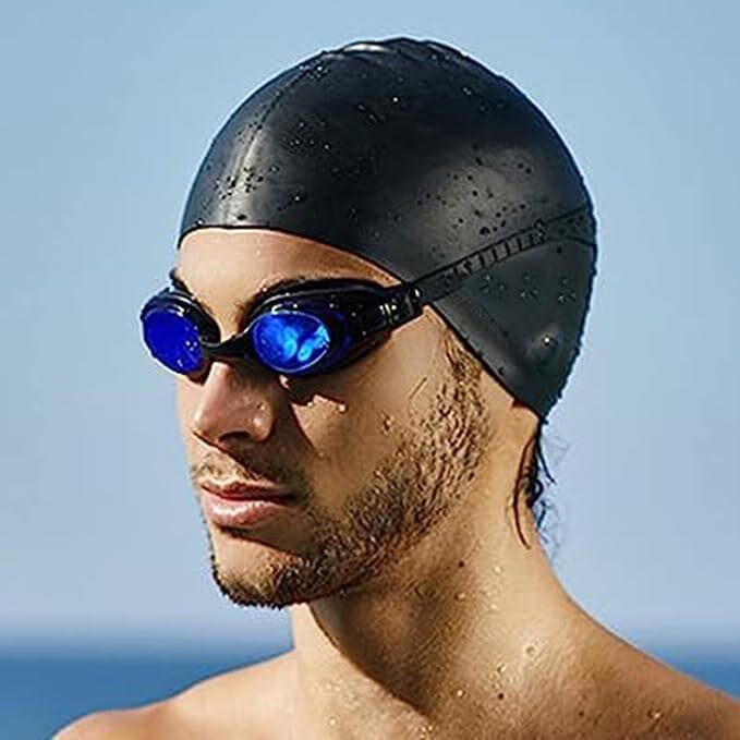 完全防水スイムキャップ水泳帽スイミング大人メンズ男レディース濡れない水著帽子プール男女兼用シリコン水泳フリーサイズ防水ゴム競(jìng)泳用
