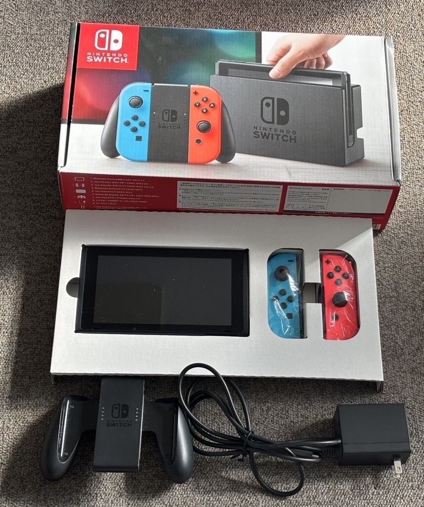 中古】任天堂 Nintendo Switch ネオンブルー ネオンレッド HAD-S 中古】任天堂 Nintendo Switch ネオンブルー ネオンレッド HAD-S