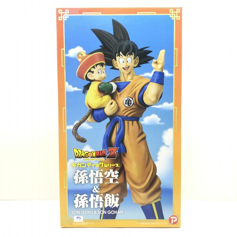 【格安saleスタート】 中古】【開封・箱傷み有】ギガンティックシリーズ 孫悟空 孫悟 & 孫悟空