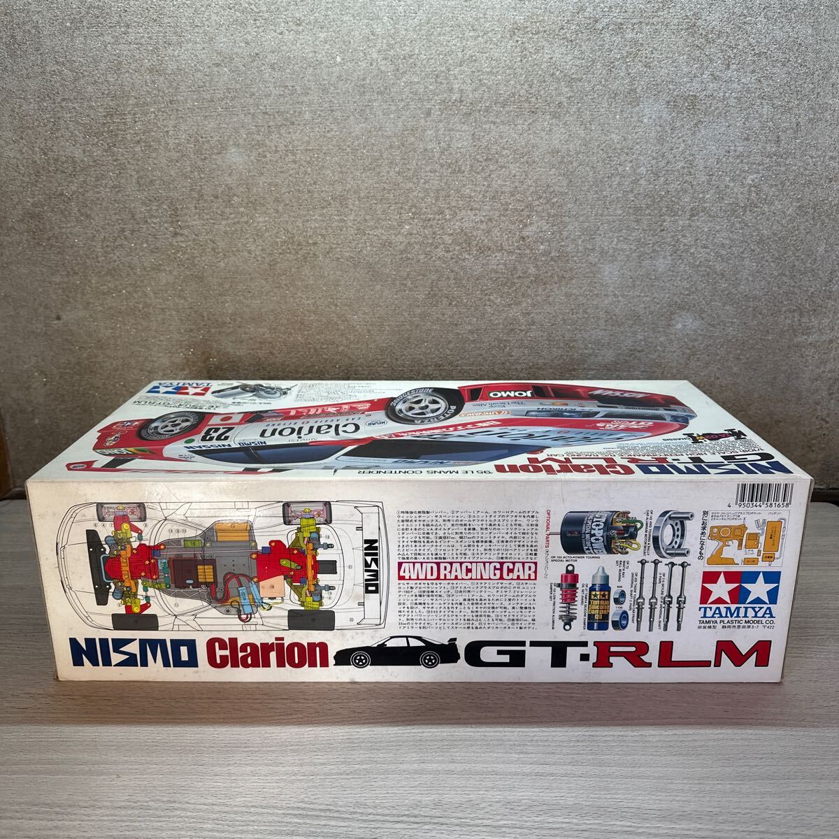 売り切り！タミヤ TAMIYA 1/10 電動RC 4WD レーシングカー