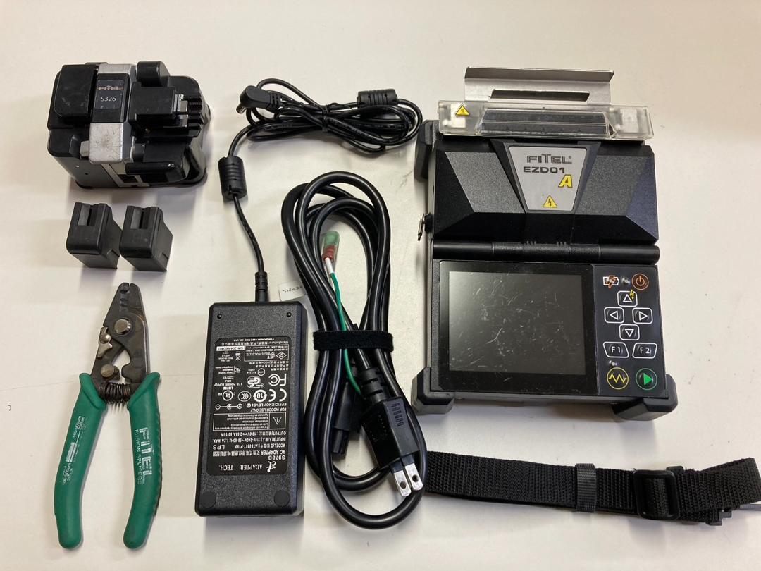 古川電工 簡易光ファイバ 融着接続機 ドロップ 単心融着機 EZD01A