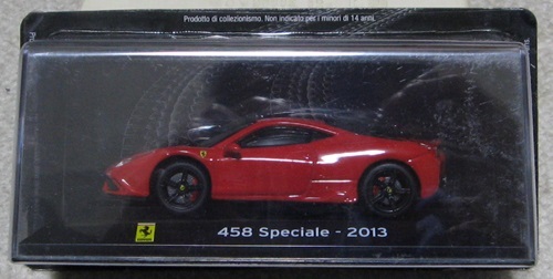Altaya　1/43　フェラーリ?458 スペチアーレ　red　2013　Supercars Collection