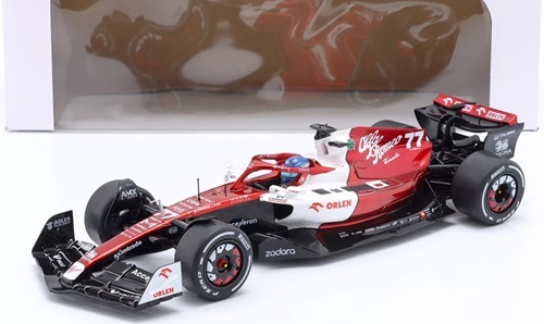 スパーク 1/43 アルファロメオ C42 ボッタス2022エミリアロマーニャ