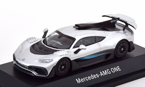 iScale　1/43　メルセデスベンツ・AMG ONE C298 race version　silver 　2023　メルセデス特注　1040