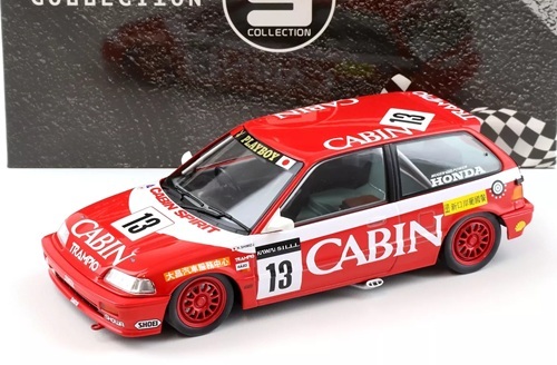 Triple 9　1/18　ホンダ・シビック EF3　#13　1988 マカオGP　CABIN