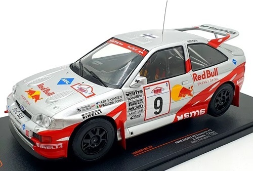 ixo　1/18　フォード?エスコート RS コスワース　#9　A．バタネン　1994 ラリー アクロポリス5位　RedBull