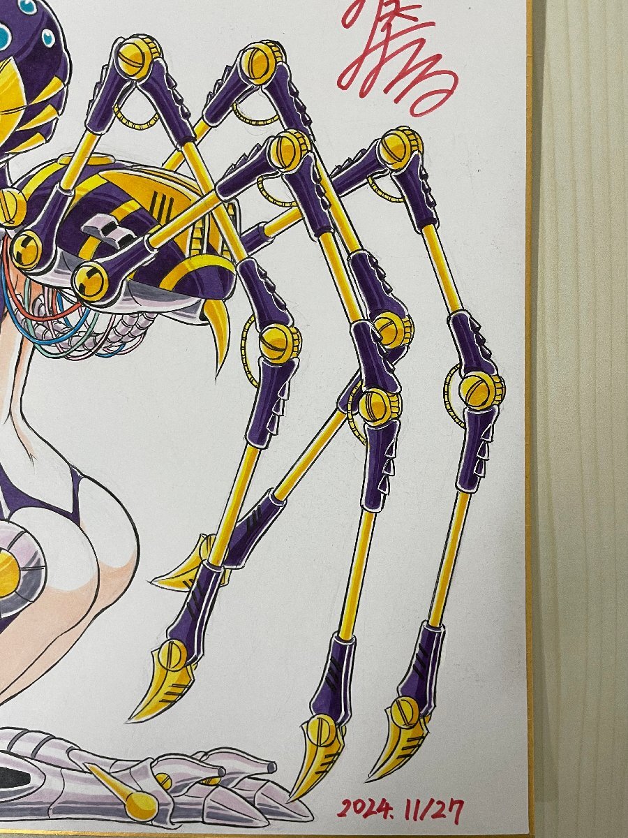 プラレス三四郎 神矢みのる描き下ろしイラスト 著者直筆サイン プラレス三四郎 神矢みのる描き下ろしイラスト 著者直筆サイン