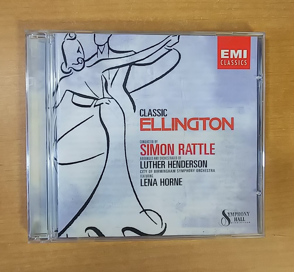 CLASSIC ELLINGTON　SIMON RATTLE Lena Horne　CD_画像1