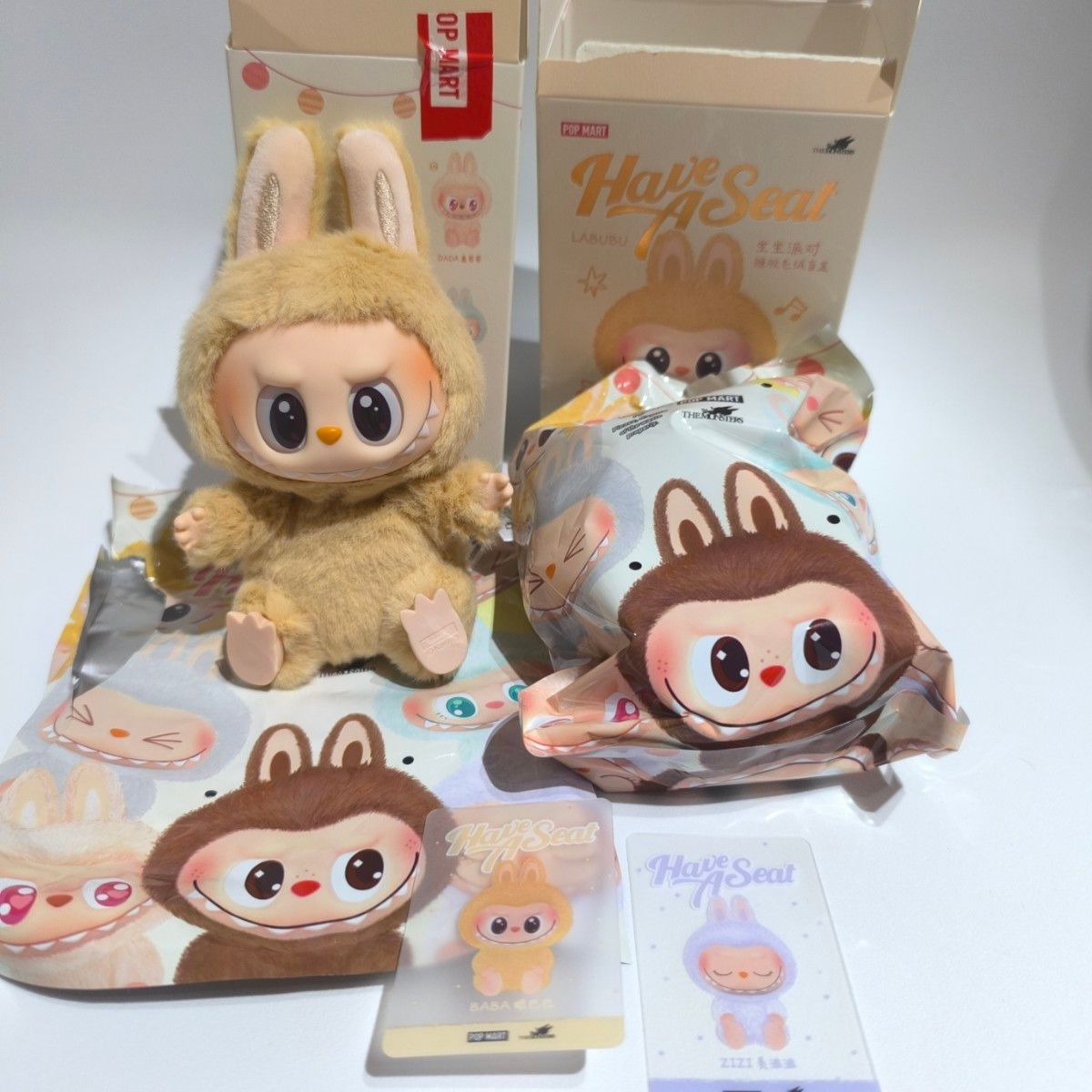 正規品 未使用2点 ポップマート ラブブ the monsters have a 正規品 未使用2点 ポップマート ラブブ the monsters have a