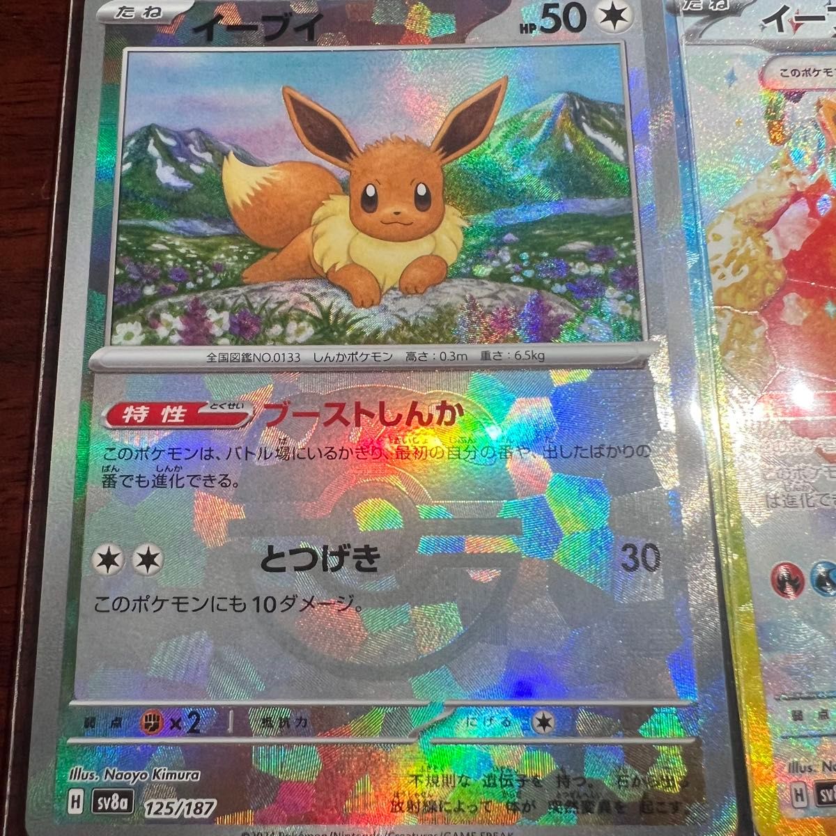 ポケモンカード イーブイex SAR イーブイマスターボールミラー ポケモンカード イーブイex SAR イーブイマスターボールミラー