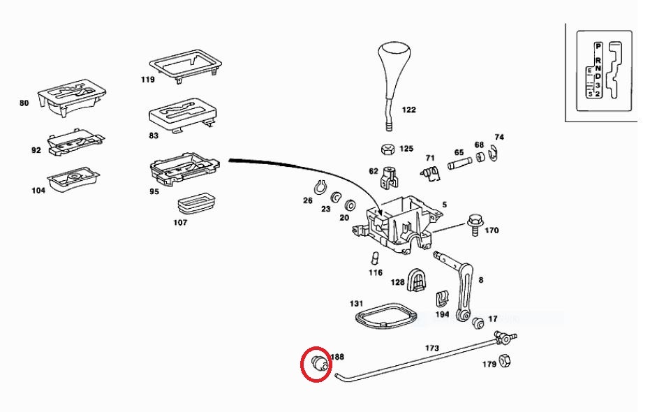 ネオクラ メルセデスベンツ シフトリンケージブッシュ ⑧_画像2