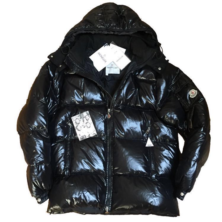 レア 未使用 MONCLER BAZILLE モンクレール バジーレ ブラック 1 国内