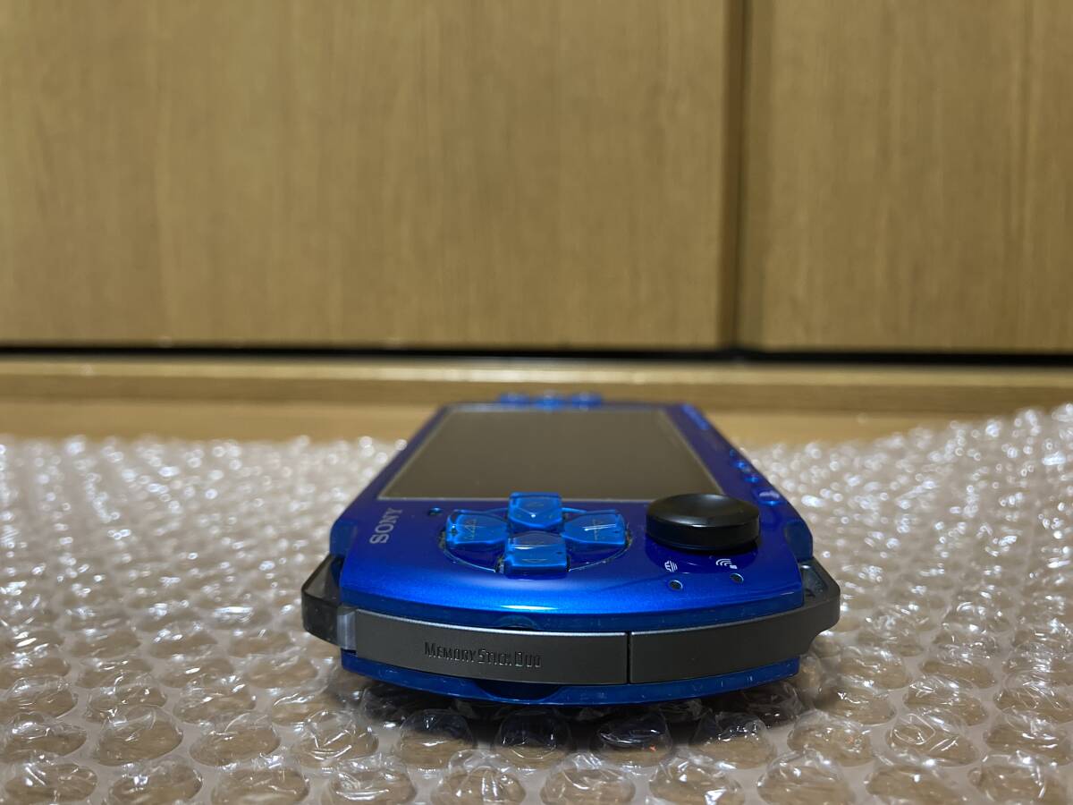 最新モデル 即決! SONY ブルー 本体 3000 プレイステーションポータブル PSP PSP3000シリーズ