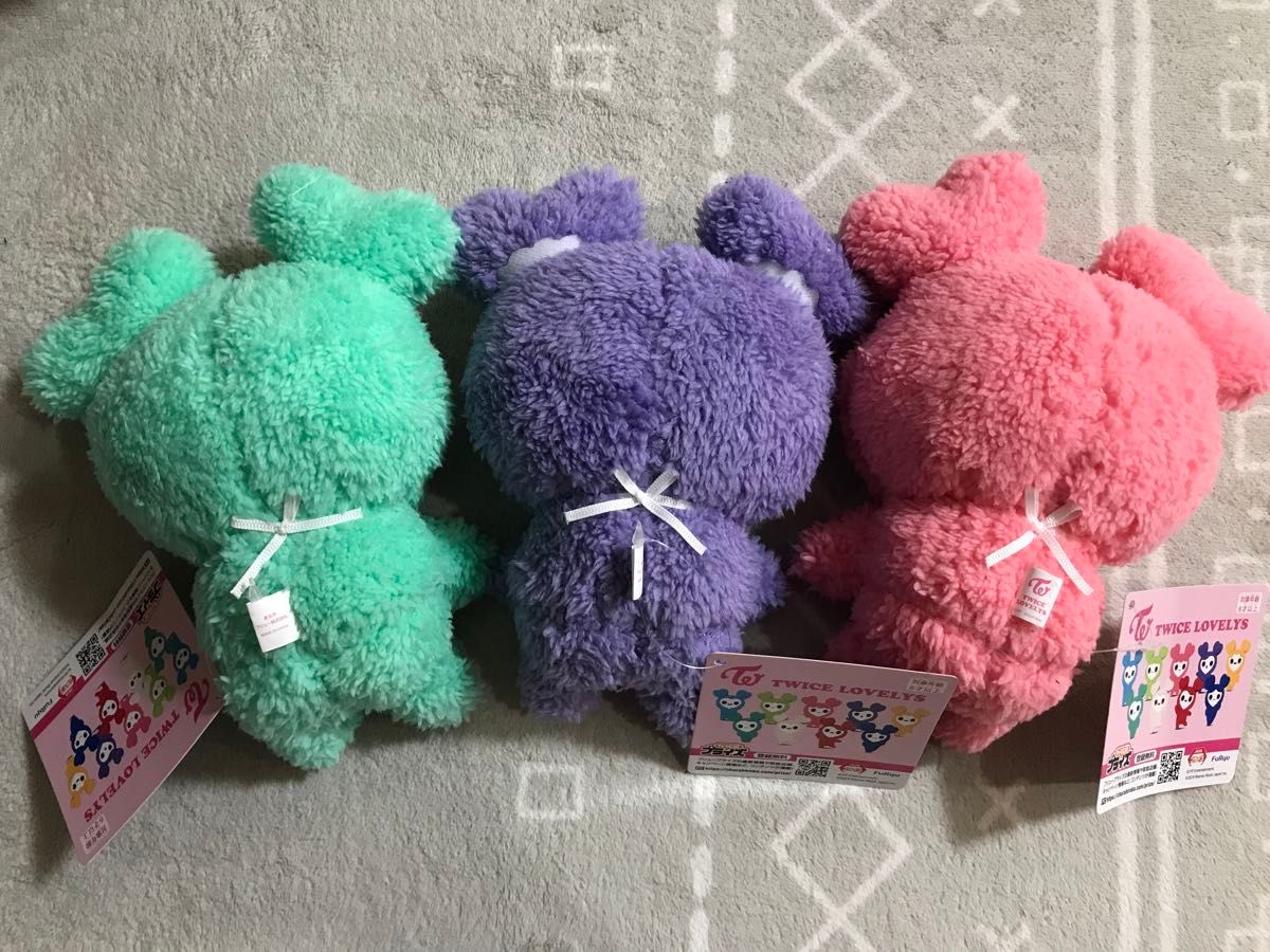 TWICE GIGO 限定 BABY LOVELYS ミナ サナ モモ ミサモ ふわもこ TWICE GIGO 限定 BABY LOVELYS ミナ サナ モモ ミサモ ふわもこ