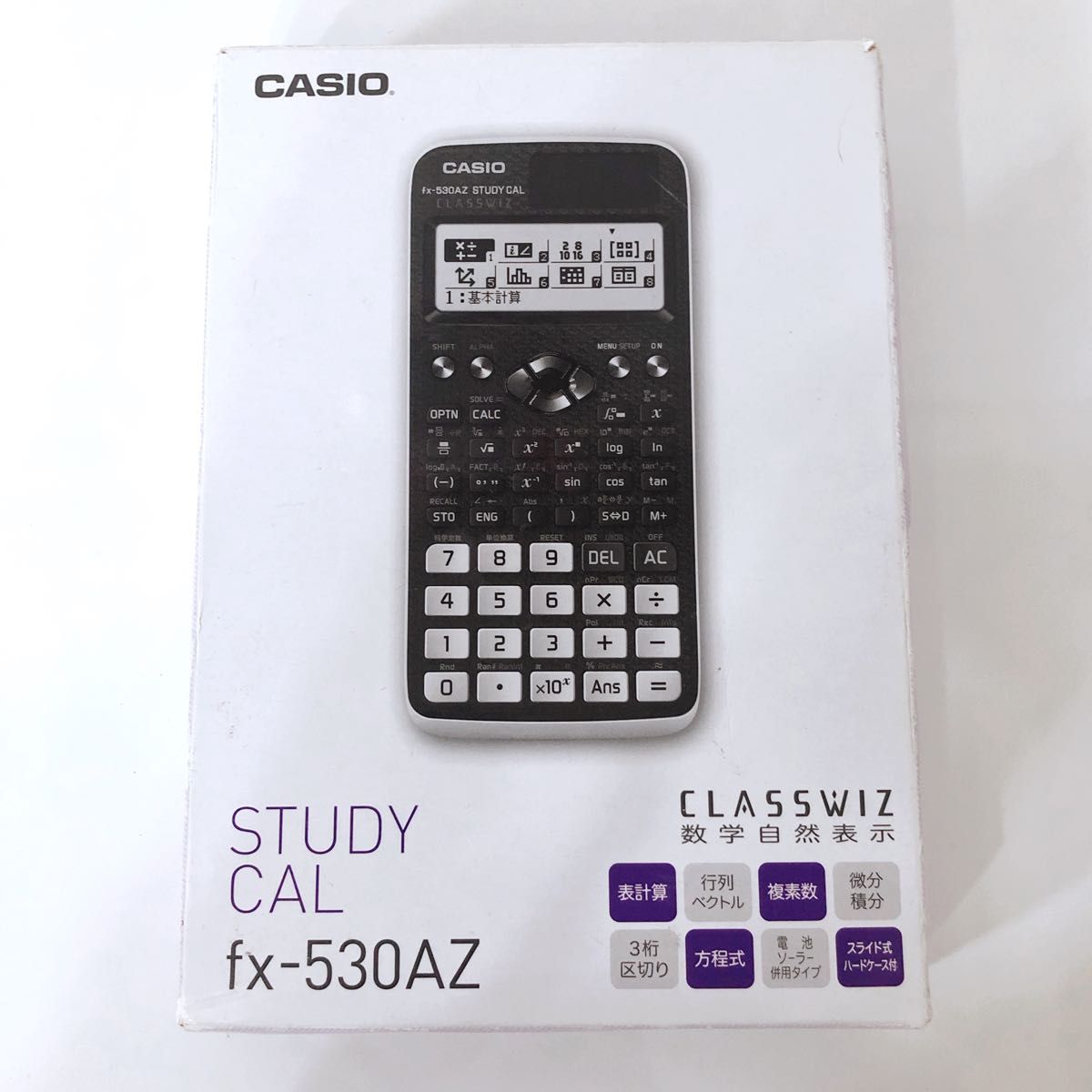カシオ CASIO fx-530AZ 工業高校 関数電卓 電子科定規|Yahoo カシオ CASIO fx-530AZ 工業高校 関数電卓 電子科定規|Yahoo