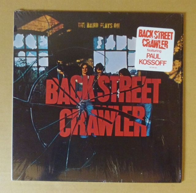 BACK STREET CRAWLER「THE BAND PLAYS ON」米ORIG [ATCO] ステッカー有シュリンク美品_画像1