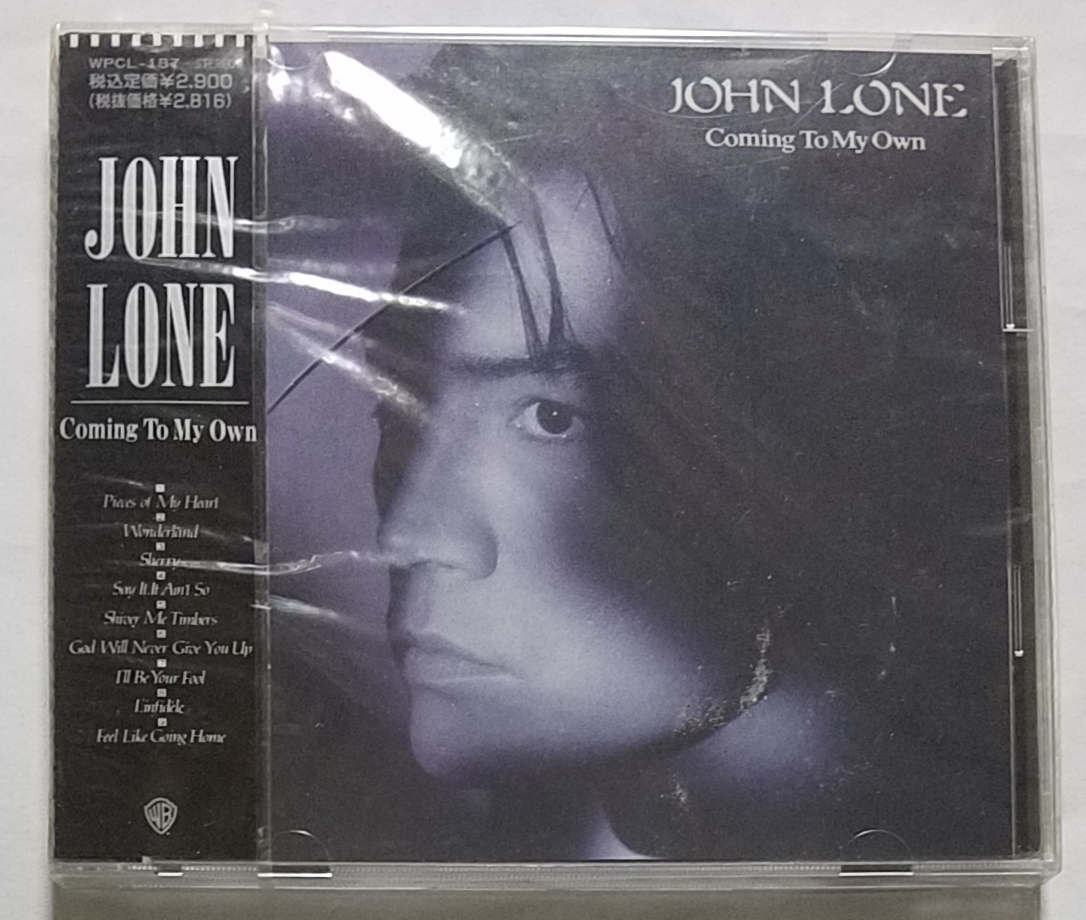 John Lone Coming To My Own 日本盤 CD 新品未開封 国内盤 ジョン・ローン WPCL-187 Pieces Of My Heart カミング・トゥ・マイ・オウン_画像1