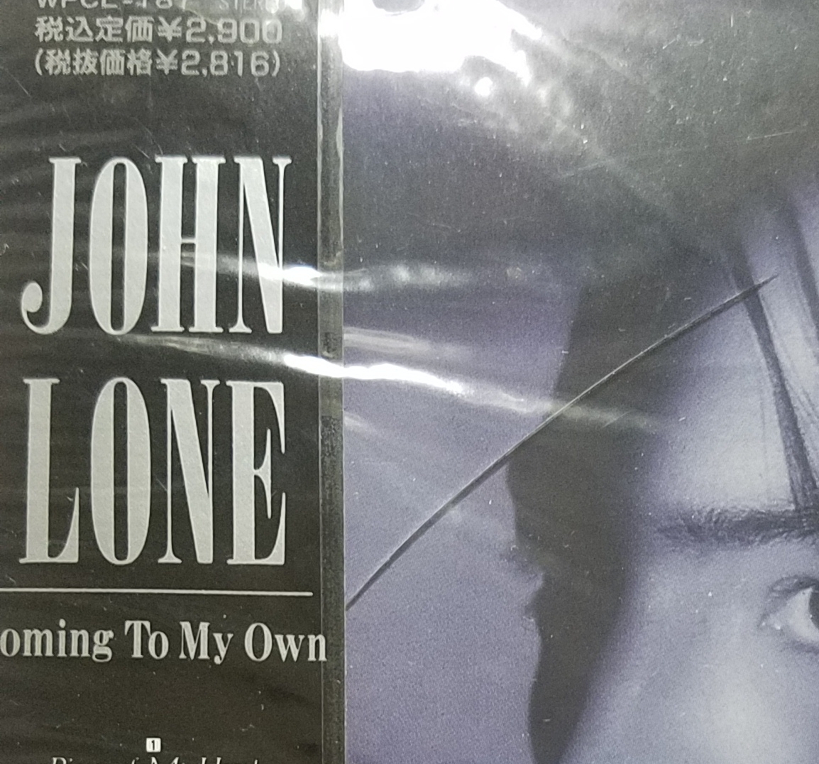 John Lone Coming To My Own 日本盤 CD 新品未開封 国内盤 ジョン・ローン WPCL-187 Pieces Of My Heart カミング・トゥ・マイ・オウン_画像4