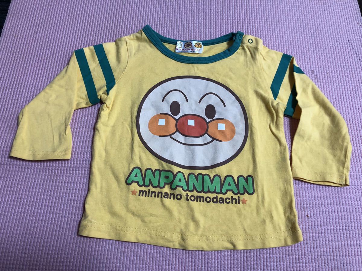 アンパンマン 長袖Tシャツ 90センチ　トップス　キッズ　ベビー服　男の子_画像2