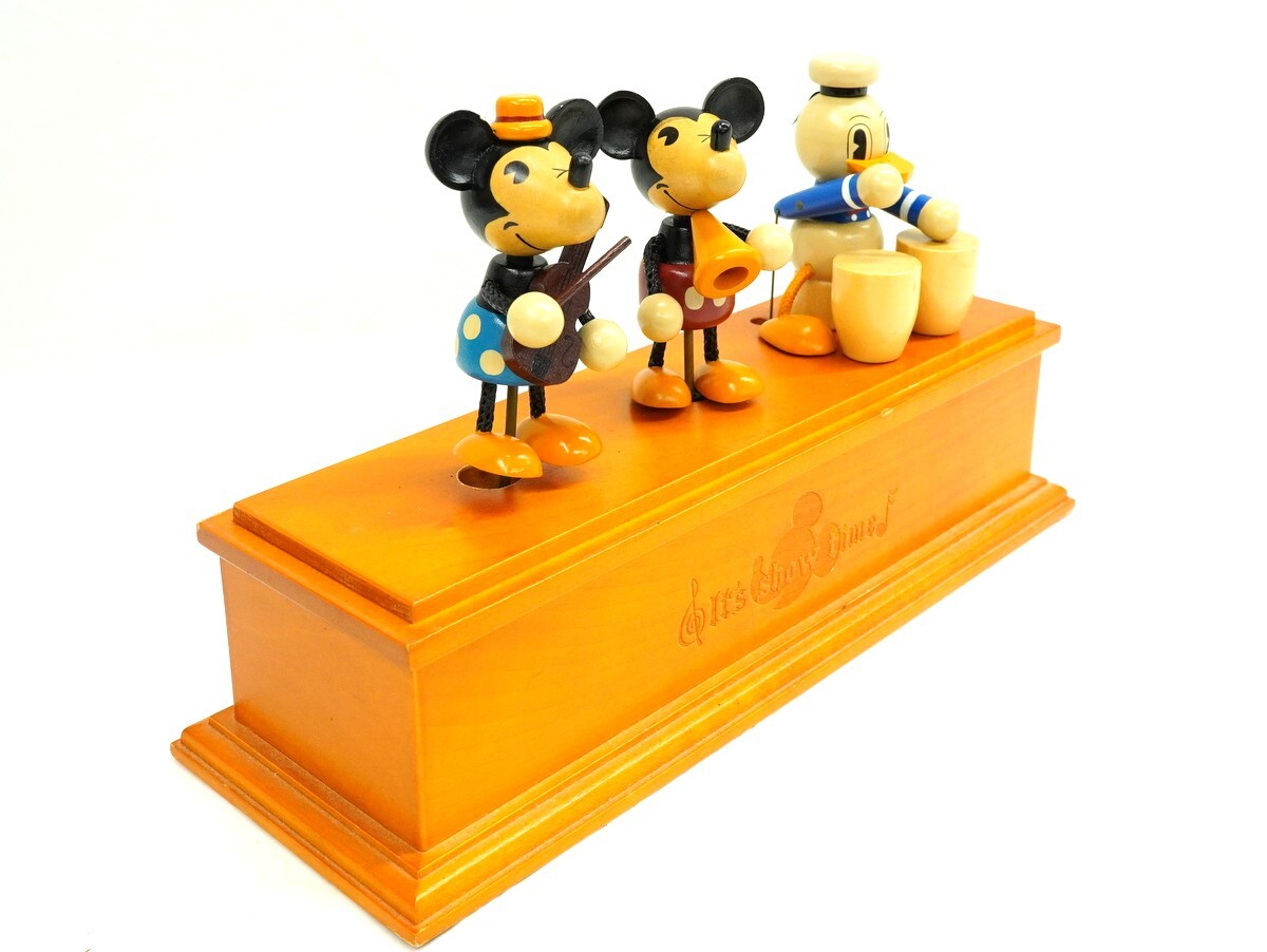 1000円スタート Disney オルゴール 置物 ディズニー ミッキー