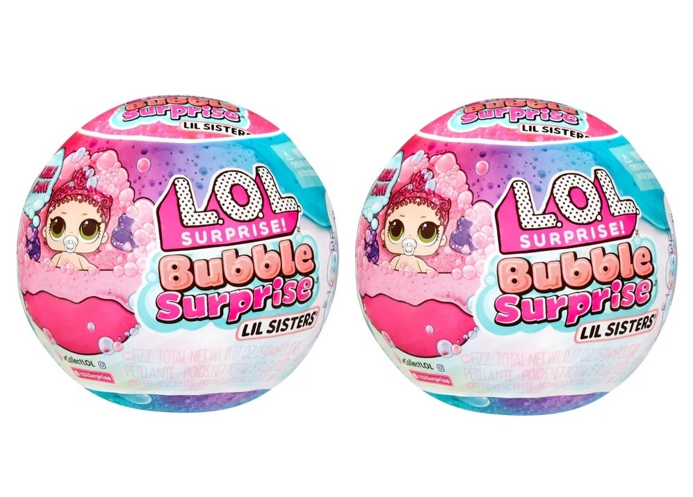 日本未発売! エルオーエル サプライズ バブルサプライズ リルシスターズ 2個セット L.O.L. SURPRISE LOL おもちゃ/クリスマス/プレゼント