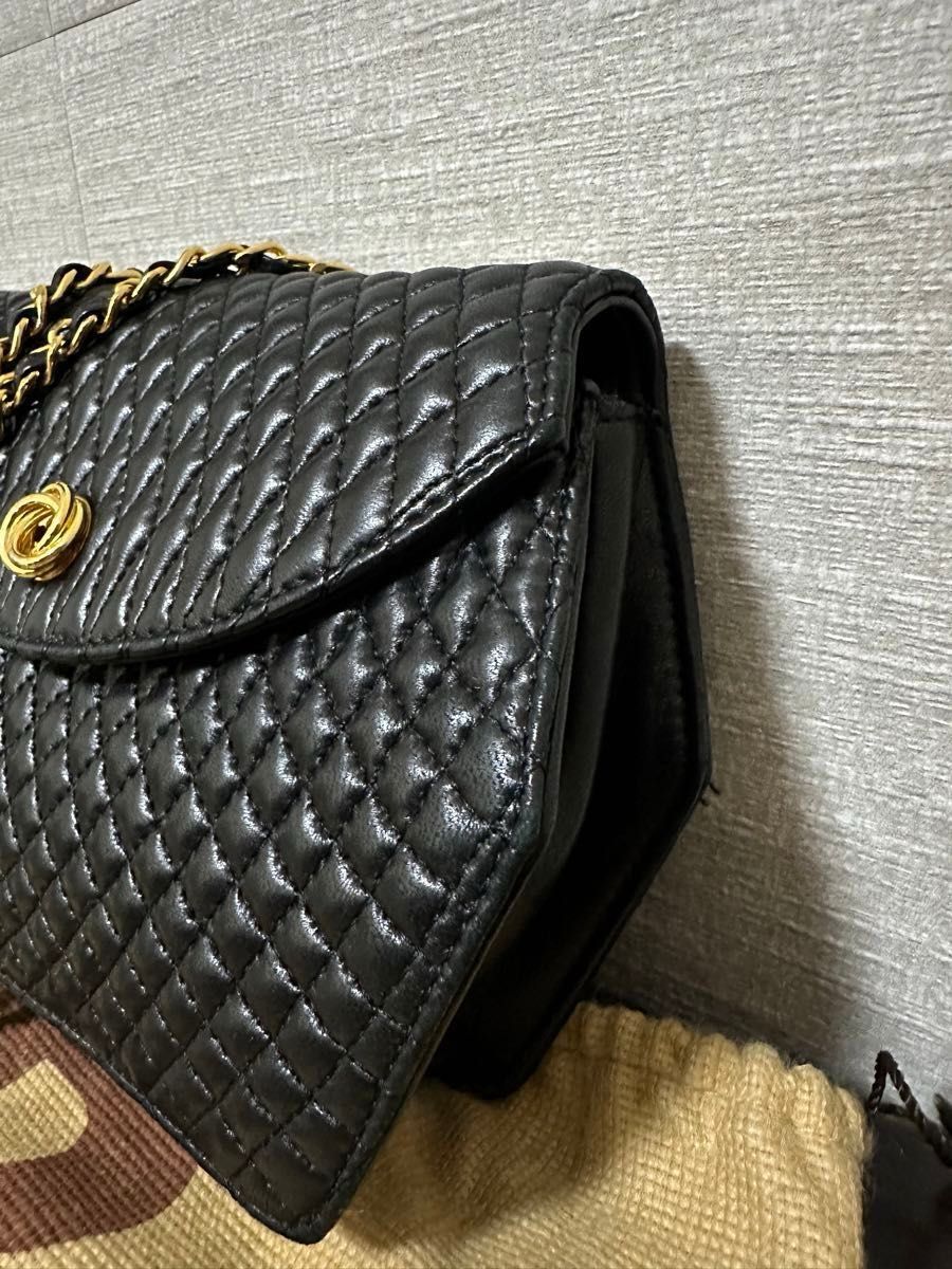 希少】Bally バリー ヴィンテージ チェーンショルダーバッグ 希少】Bally バリー ヴィンテージ チェーンショルダーバッグ