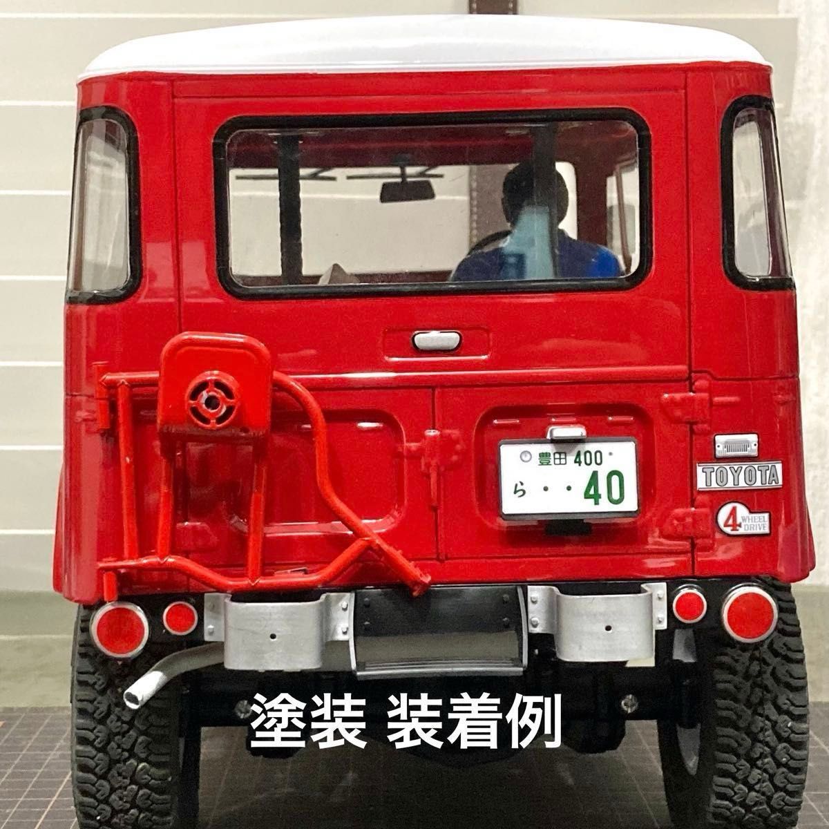 タミヤ ランドクルーザー40用 スペアタイヤキャリア 1/10 タミヤ ランドクルーザー40用 スペアタイヤキャリア 1/10