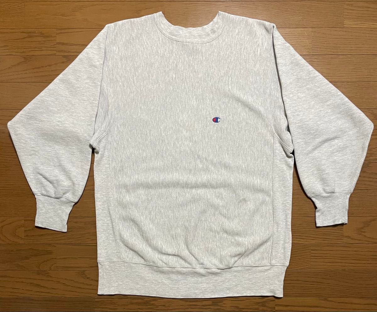 90s USA製 リバースウィーブ XXL チャンピオン グレー 目あり 90s USA製 リバースウィーブ XXL チャンピオン グレー 目あり