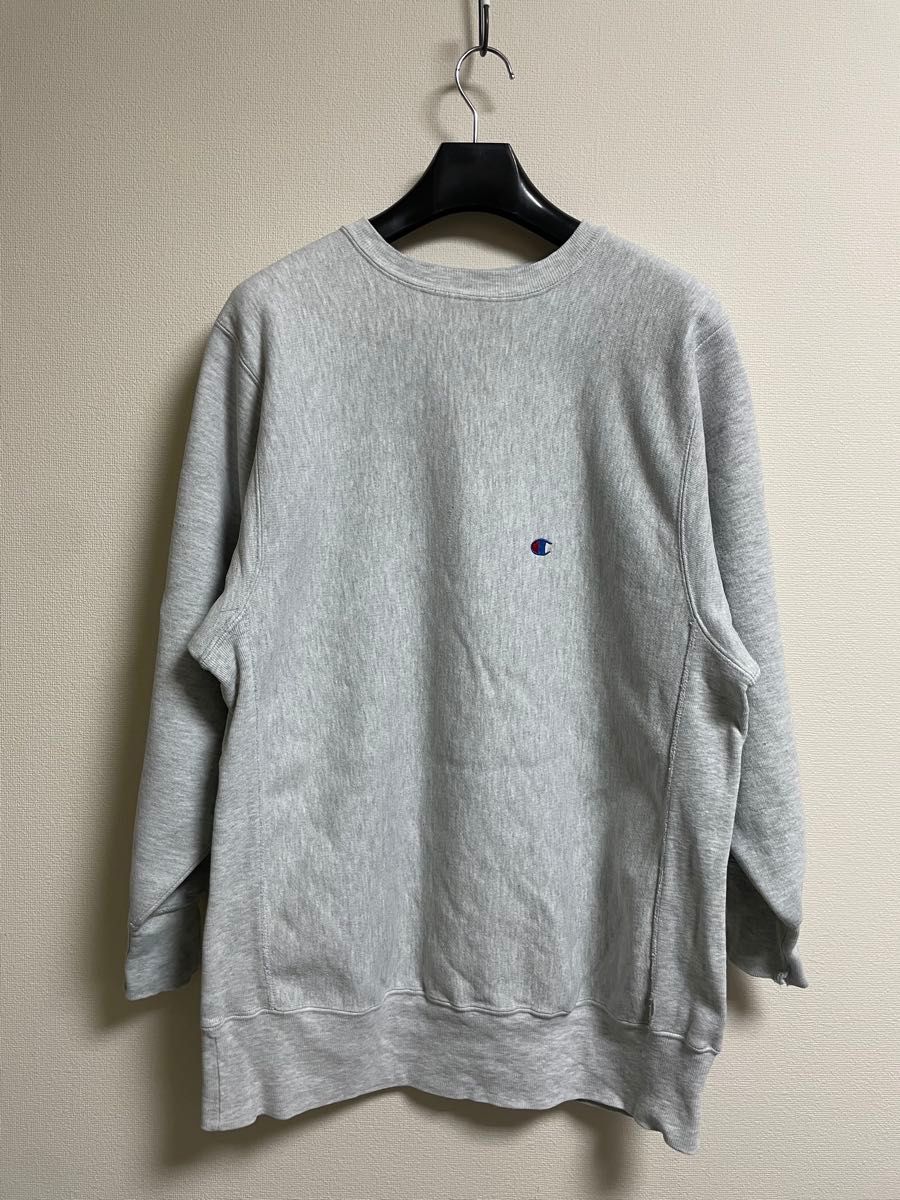 90s USA製 リバースウィーブ XXL チャンピオン グレー 目あり 90s USA製 リバースウィーブ XXL チャンピオン グレー 目あり