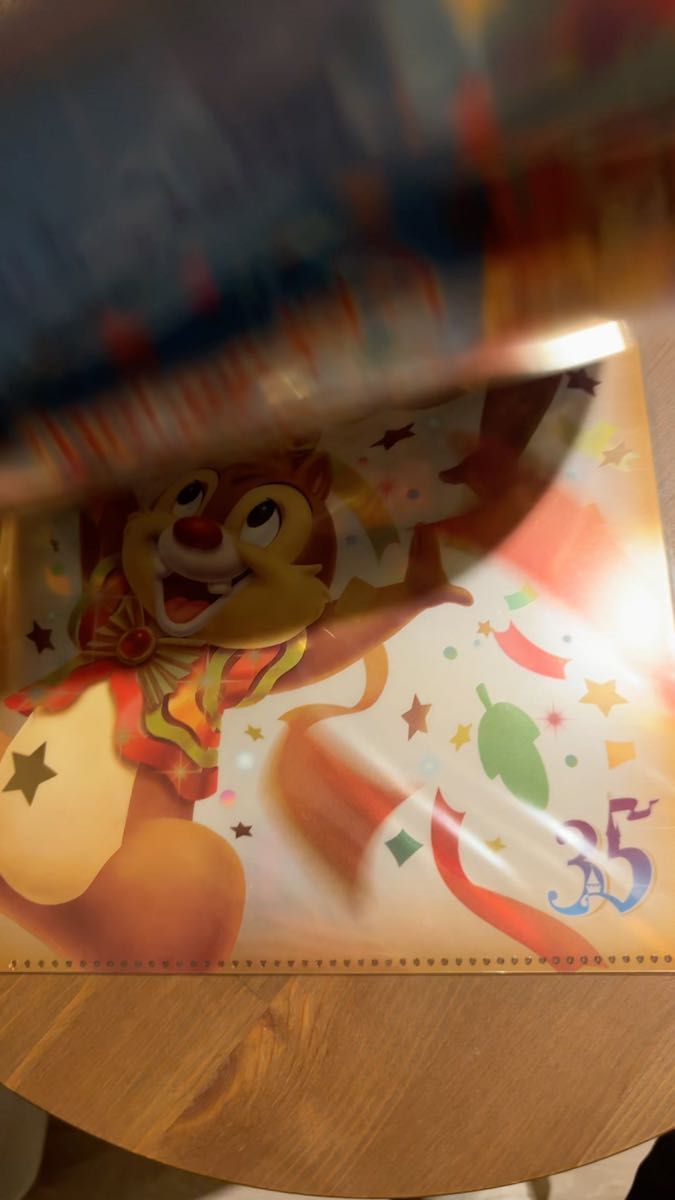 ディズニーリゾート35周年クリアホルダー 新品未使用 8枚セット