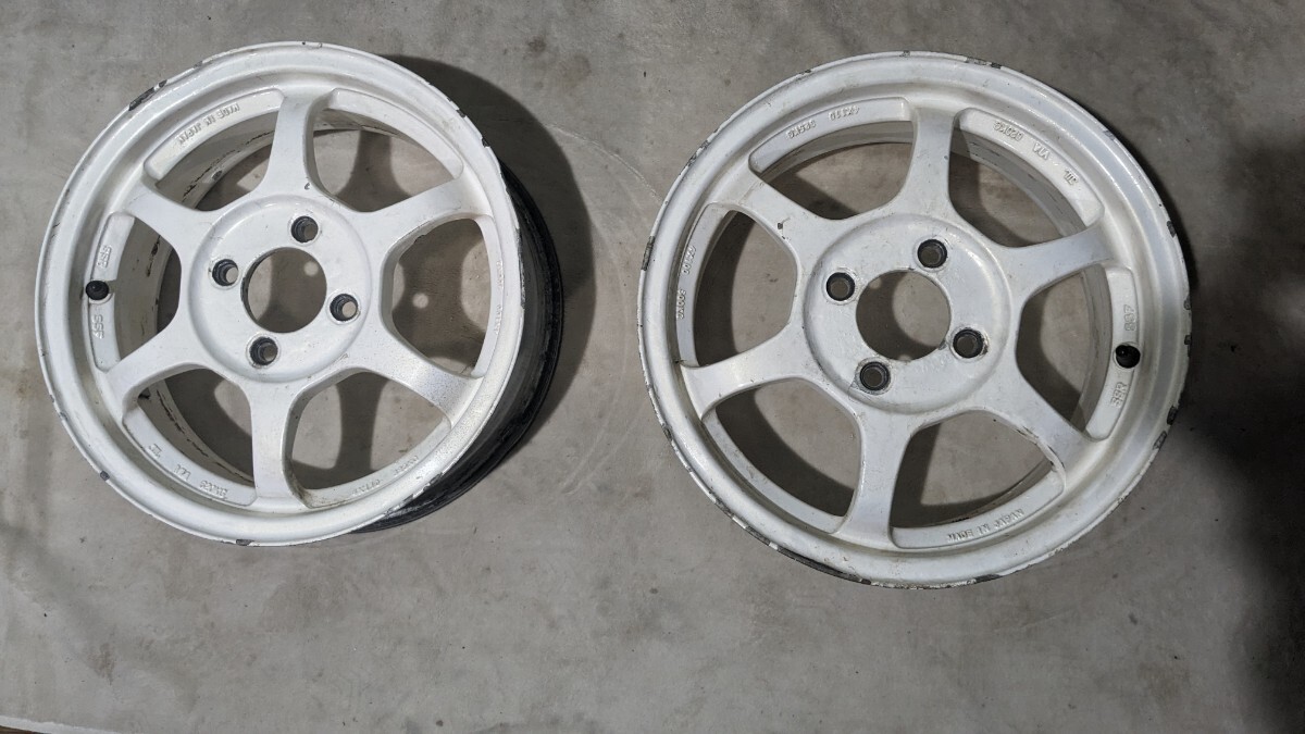 SSR TYPE C 14インチ5j +45 pcd100 4h 引取限定 Yahoo!オークション - ssr type c 14インチ 5j pcd100 4H +45 2
