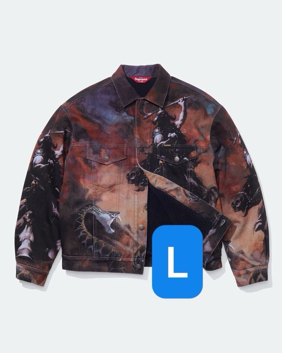 Supreme Frank Frazetta Trucker Jacket L|Yahoo!フリマ(旧 Supreme Frank Frazetta Trucker Jacket L|Yahoo!フリマ(旧