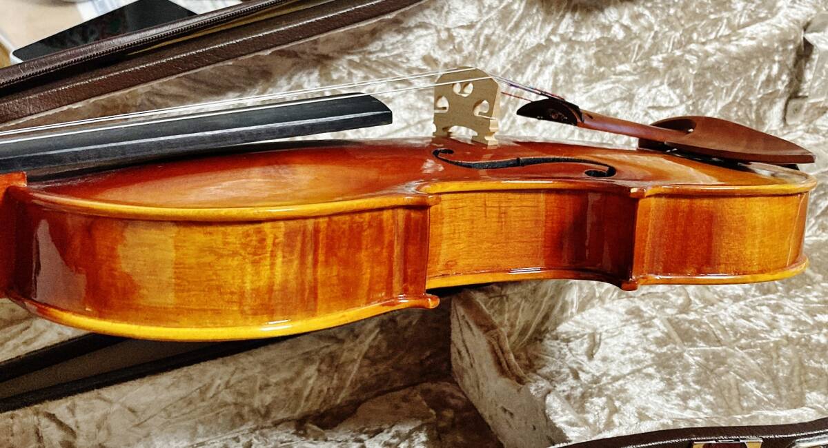 【美品】Ferenc Barta 4/4バイオリン ハンガリー製 虎杢 Ferenc Barta 4/4バイオリン ハンガリー製(裏板一枚板 4⁄4