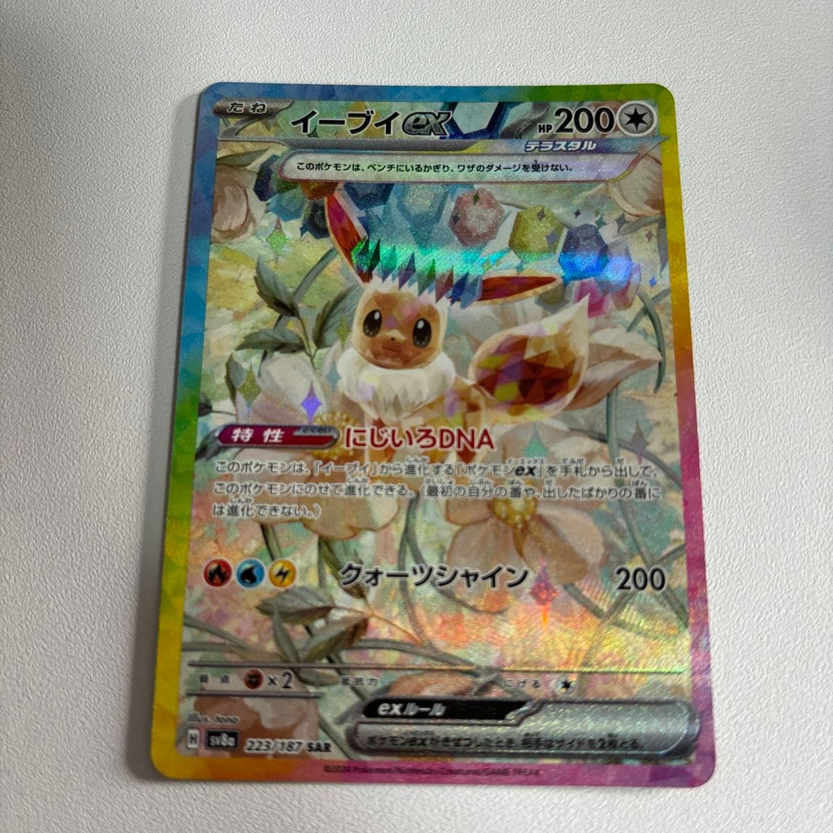 イーブイex SAR テラスタルフェスex ポケモンカード|Yahoo イーブイex SAR テラスタルフェスex ポケモンカード|Yahoo