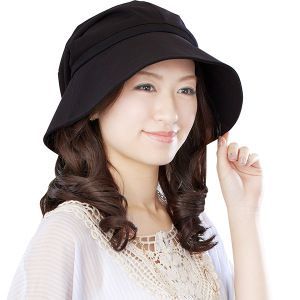  hat small face . type soft black . type .. not 99%UV cut 