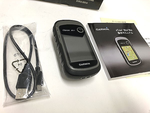 8750円 GARMIN ハンディGPS etrex 30J 気圧高度計 日本登山地図 8750円 GARMIN ハンディGPS etrex 30J 気圧高度計 日本登山地図