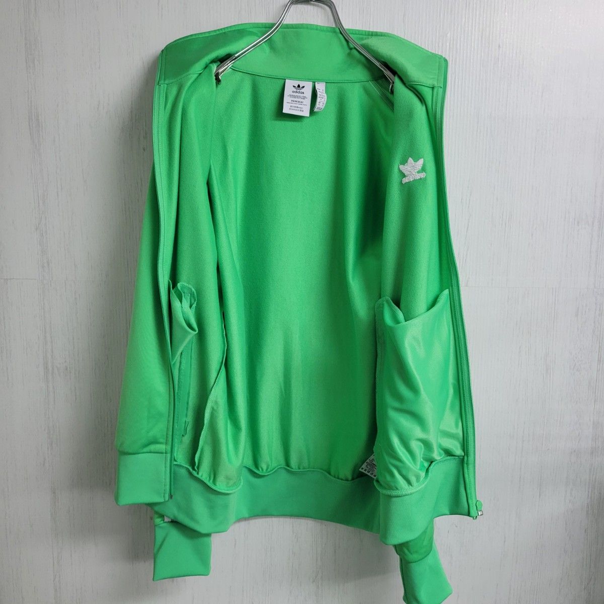 adidas アディダスオリジナルス トラックジャケット XL グリーン adidas アディダスオリジナルス トラックジャケット XL グリーン
