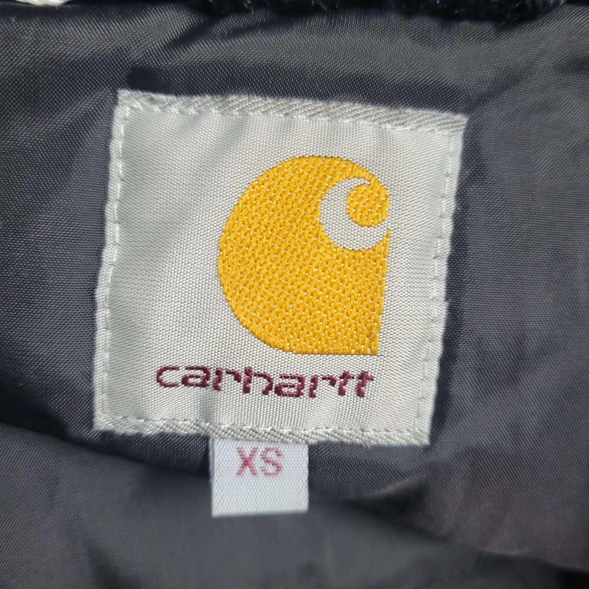 カーハート Carhartt ロングコートジャケット XS ブラック カーハート Carhartt ロングコートジャケット XS ブラック