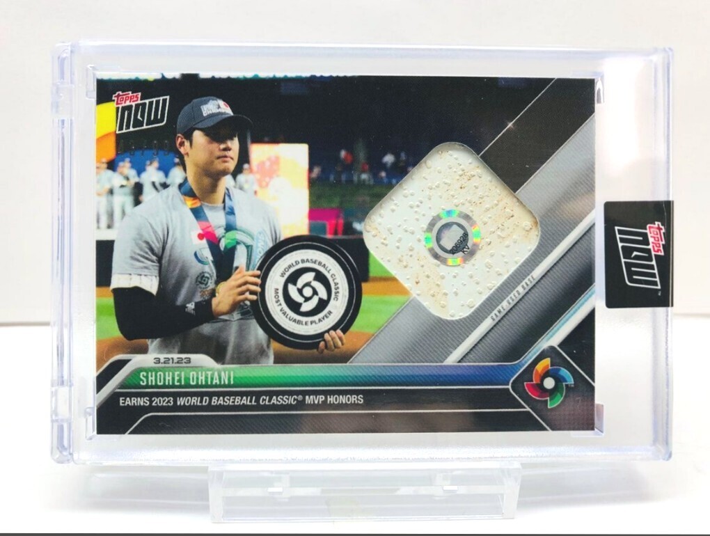 2023 Topps Now 大谷翔平 MVP レリックベースカード 99枚限定 2023 Topps Now 大谷翔平 MVP レリックベースカード 99枚限定
