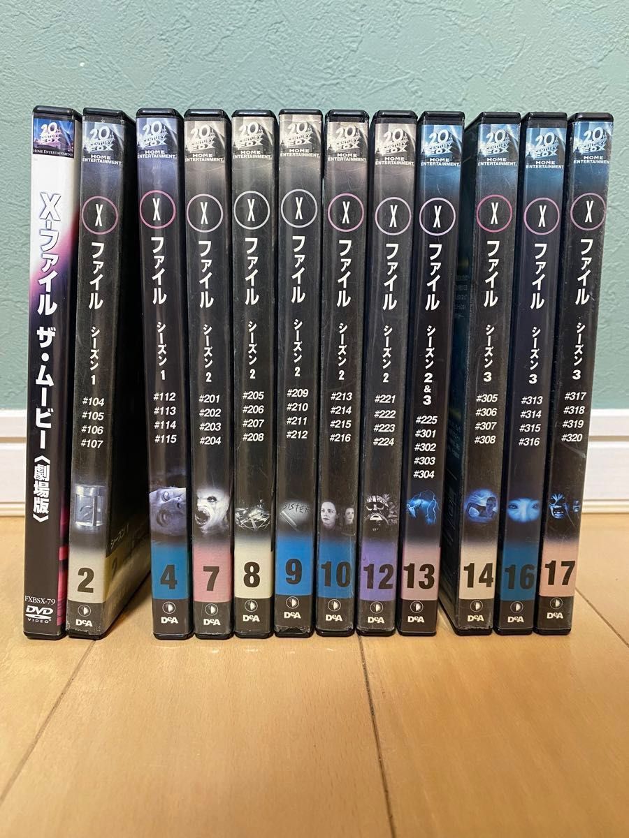最終価格!Xファイル DVD 12枚セット 最終価格!Xファイル DVD 12枚セット