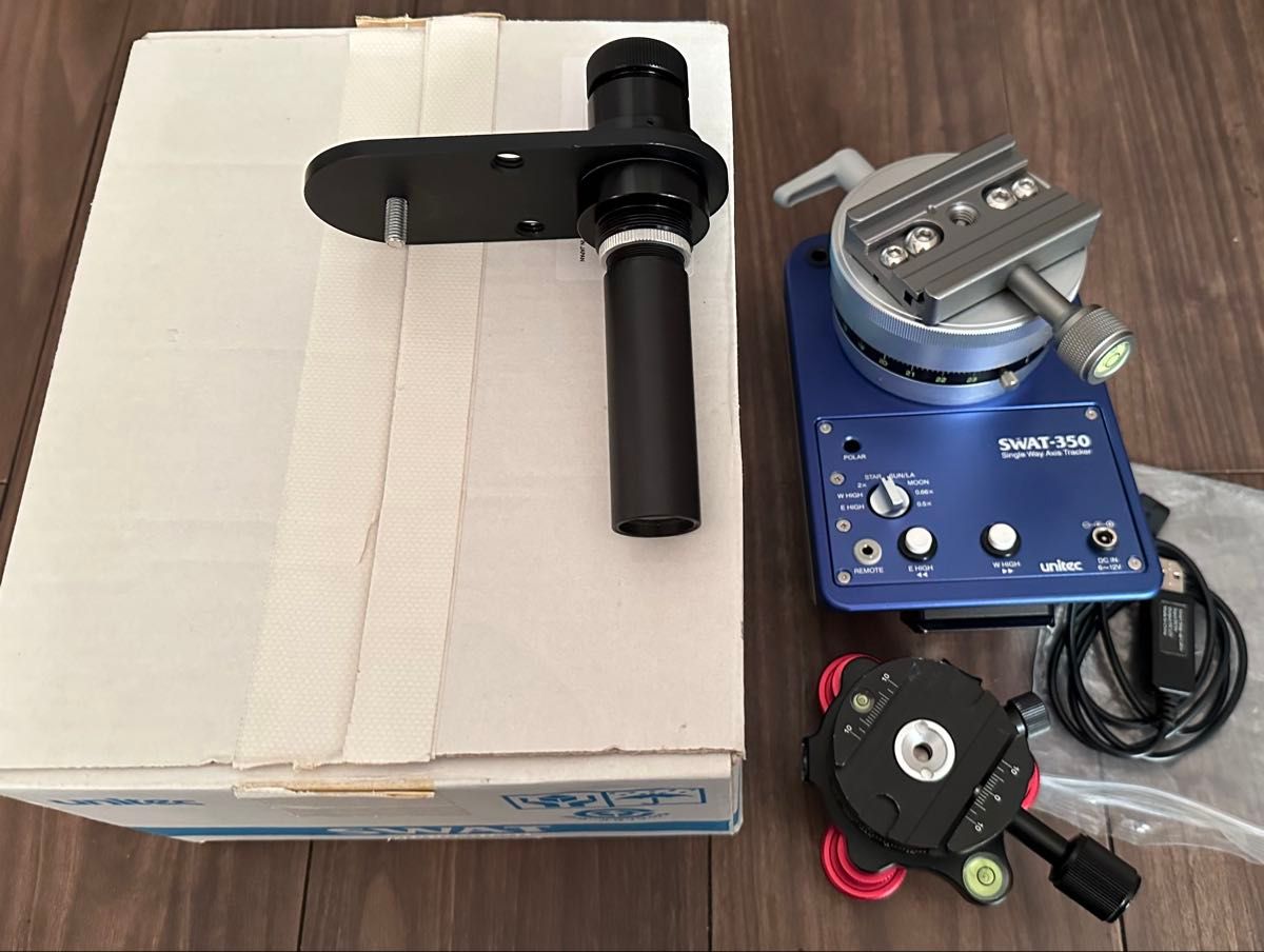 中古美品 UNITEC SWAT-350 ポータブル赤道儀セット|Yahoo 中古美品 UNITEC SWAT-350 ポータブル赤道儀セット|Yahoo