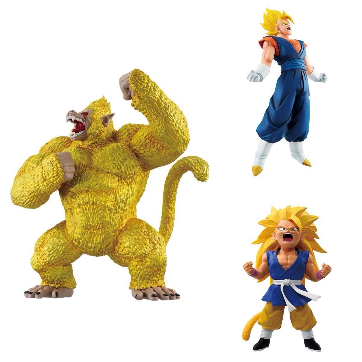 一番くじ ドラゴンボール フィギュア3点セット A賞 超サイヤ人3 一番くじ ドラゴンボール フィギュア3点セット A賞 超サイヤ人3