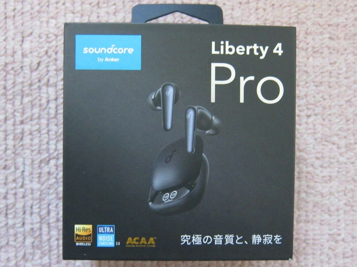 新品未開封 24ヵ月保証 Anker Soundcore Liberty 4 Pro ミッドナイトブラック A3954N アンカー 新品未開封 24ヵ月保証 Anker Soundcore Liberty 4 Pro ミッドナイトブラック A3954N アンカー