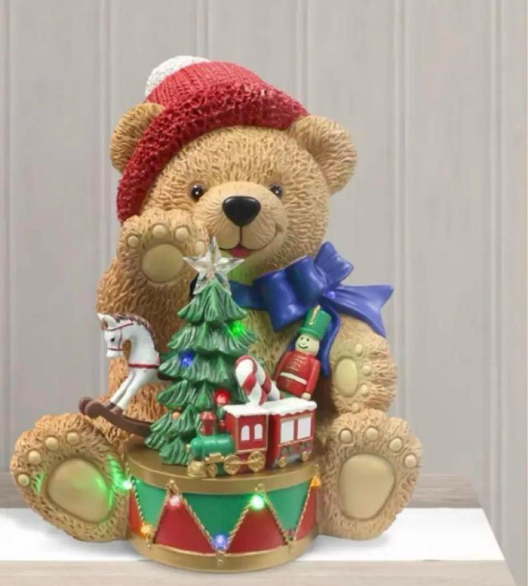 クリスマス テディベア 未使用 くまの置物 コストコ くま テディベア クリスマス
