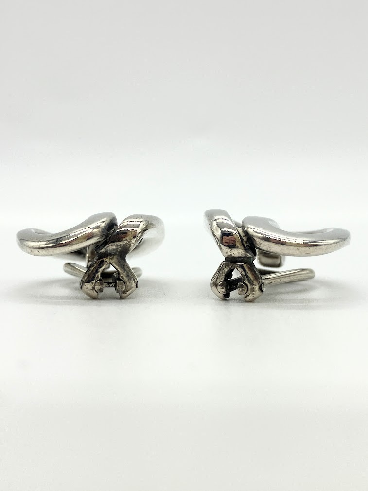 【VINTAGE】シャネル SV925 イヤリング ITKWDBL279RR】CHANEL シャネル ヴィンテージ Sv925 イヤリング