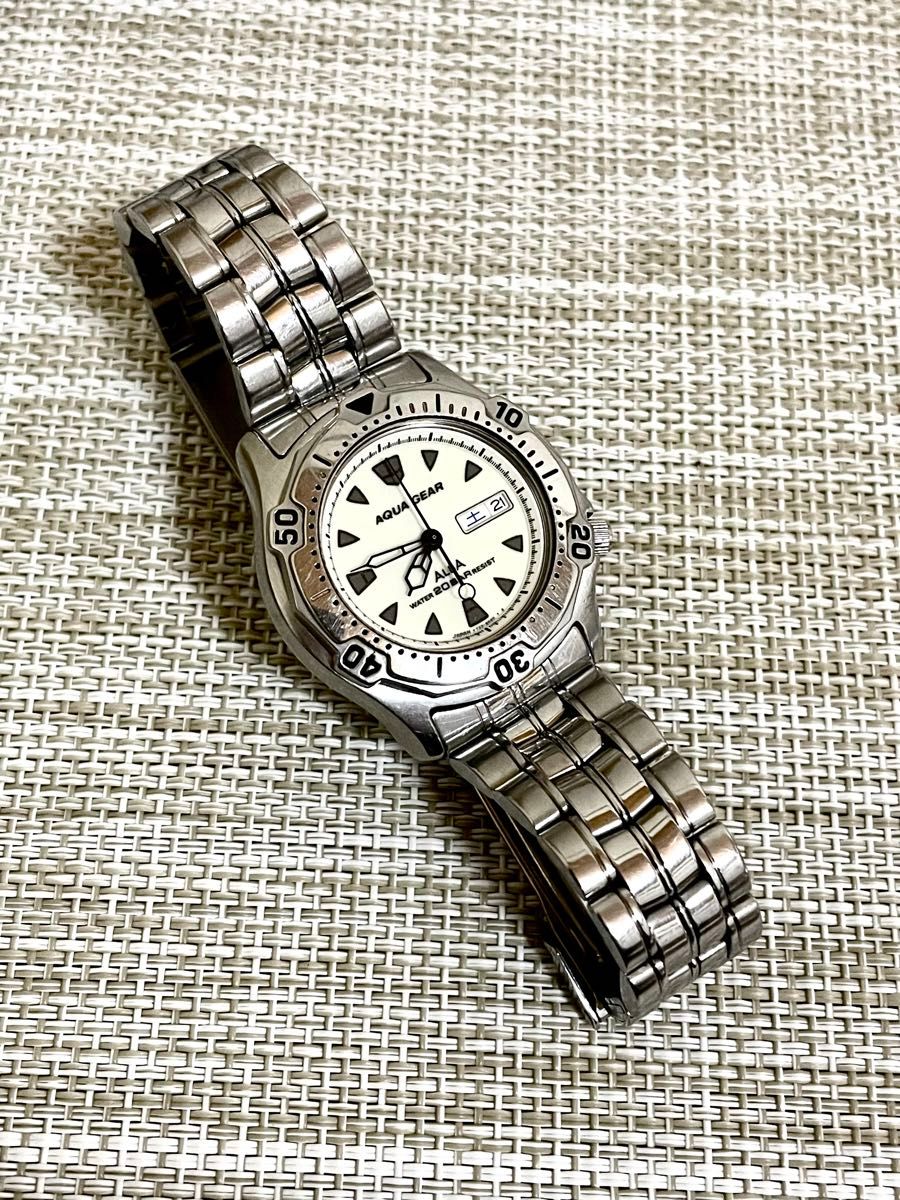 SEIKO ALBA◇セイコー アルバ アクアギア ダイバーウォッチ Y621 SEIKO ALBA◇セイコー アルバ アクアギア ダイバーウォッチ Y621