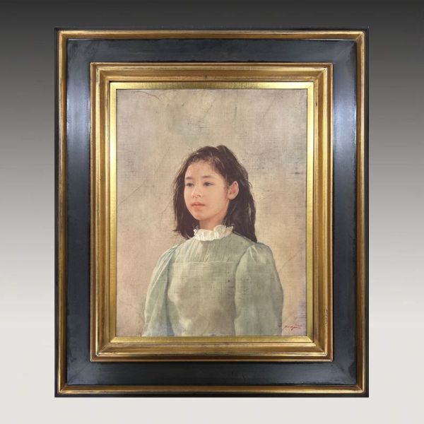 FCP】 真作保証 藤井勉 油彩画6号 「木漏れ日」 シェル美術賞展 FCP】 真作保証 藤井勉 油彩画6号 「木漏れ日」 シェル美術賞展